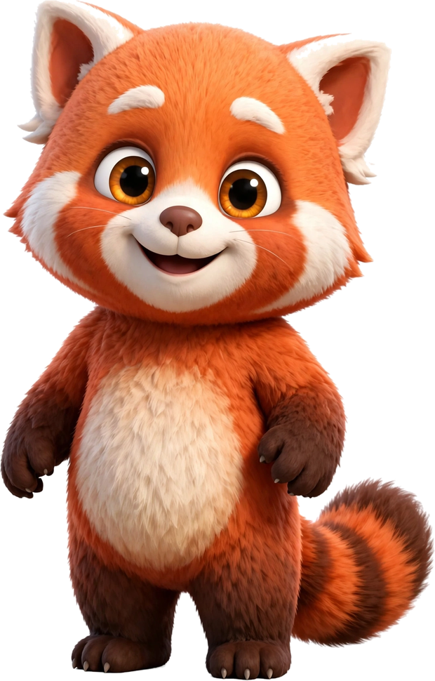 Pip the baby red panda